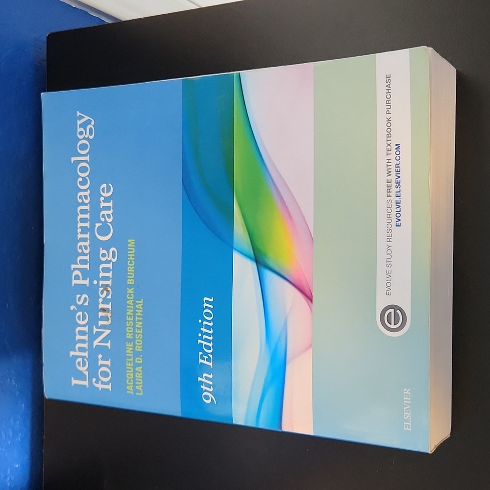 Lehne's Pharmacology for Nursing Care9th Edition Book